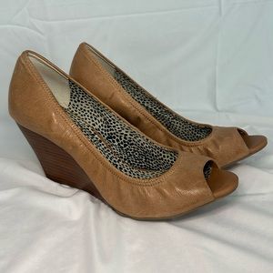 Wedge Heels, Peep toe, Size 10
